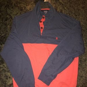 IZOD pull over mens Large